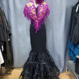 Cancán sin aro negro 24€