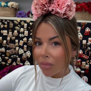 Ramillete rosa maquillaje 16€