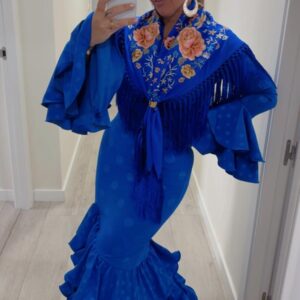 Vestido Triana azul 90€