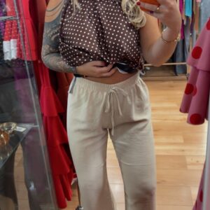 Pantalon Amelie beige 15€