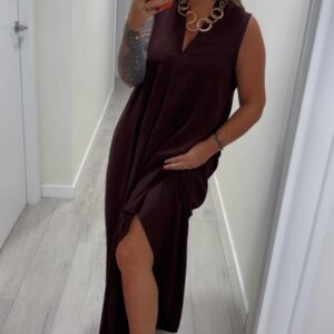 Vestido Blanca marrón 18€