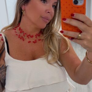 Collar rojo 12€