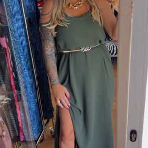 Vestido Lara verde 12€