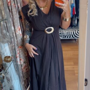 Vestido Hebilla marrón 20€