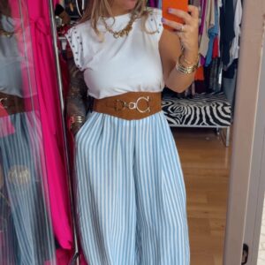 Pantalón Celeste 19€