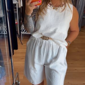 Conjunto Ibiza blanco 20€