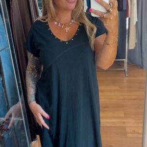 Vestido Estrella negro 20€