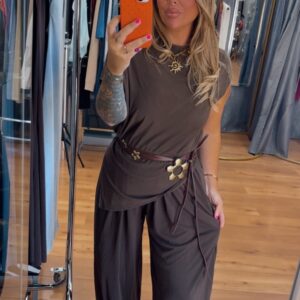 Pantalón Francia marron 20€