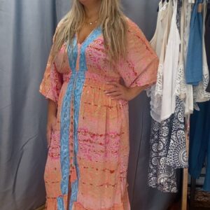 Vestido Gabriela turquesa 12€