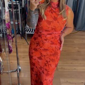 Vestido mandarina 27€