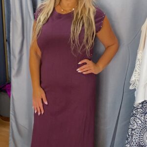 Vestido granate 20€