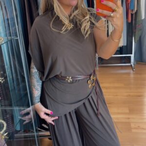 Camiseta Lisboa marron 14€