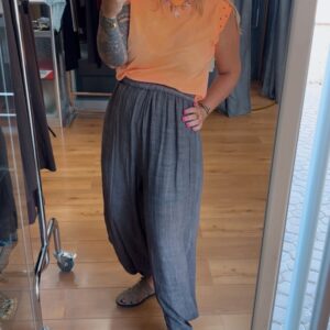 Pantalon Chambao marron 15€