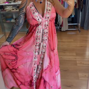Vestido Sagitario rosa 16€