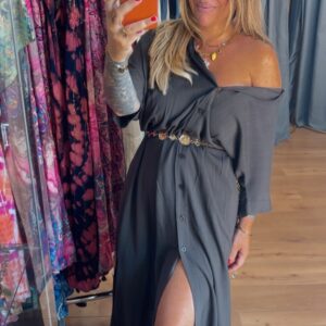 Vestido Tulipán marron 20€