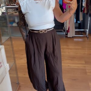 Pantalon Globo chocolate 20€