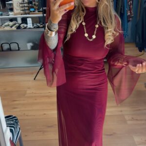 Vestido Daniela tinto 28€
