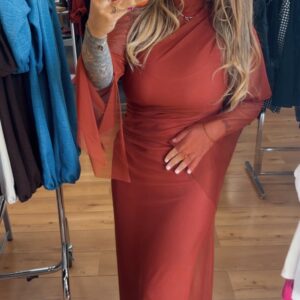 Vestido Daniela teja 28€