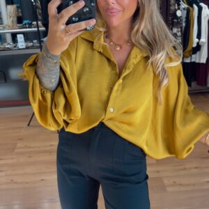 Camisa Sahara mostaza 18€