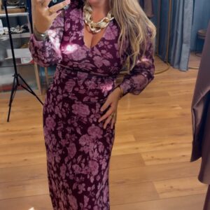 Vestido Flora rosa 30€