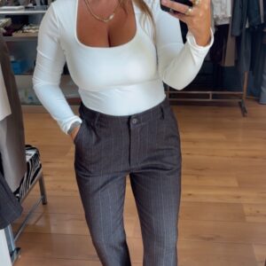 Pantalon diplomático marron 22€