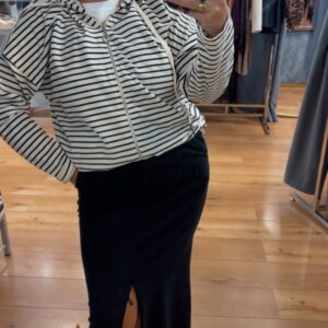 Falda sandra negra 16€